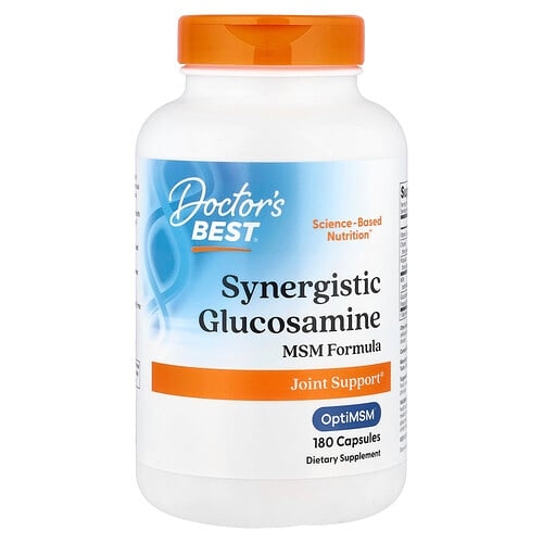 Doctor S Best Synergistic Glucosamine Msm Formula With Optimsm 180 Capsules product image