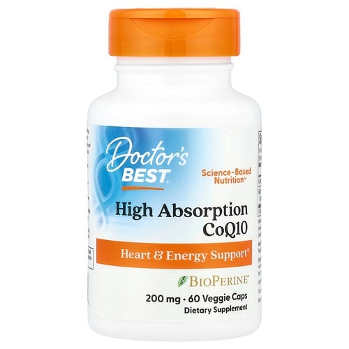 Doctor S Best High Absorption Coq10 With Bioperine 60 Veggie Caps product image