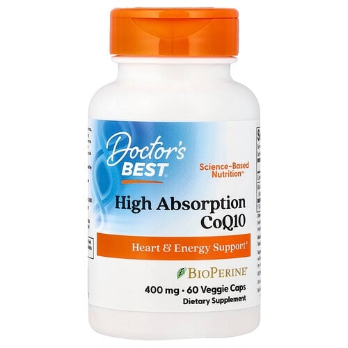 Doctor S Best High Absorption Coq10 With Bioperine 60 Veggie Caps product image