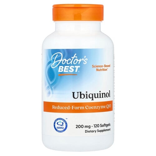 Doctor S Best Ubiquinol 200 Mg 120 Softgels product image