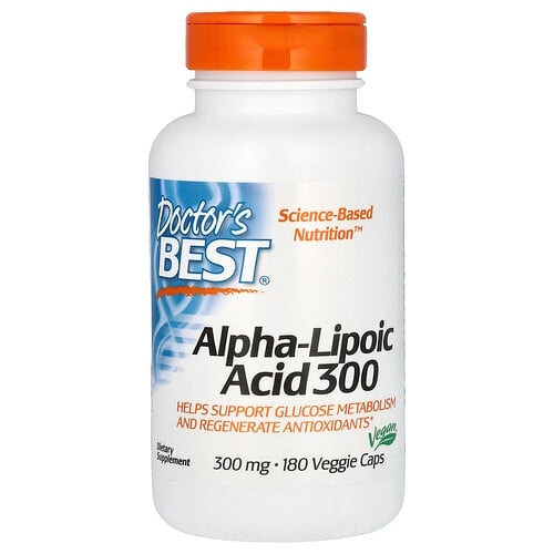 Doctor S Best Alpha Lipoic Acid 300 300 Mg 180 Veggie Caps product image