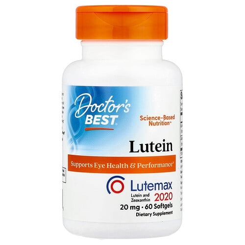 Doctor S Best Lutein Lutemax 2020 60 Softgels product image