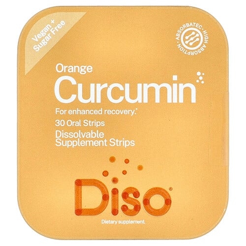 Diso Curcumin Orange 30 Oral Strips product image