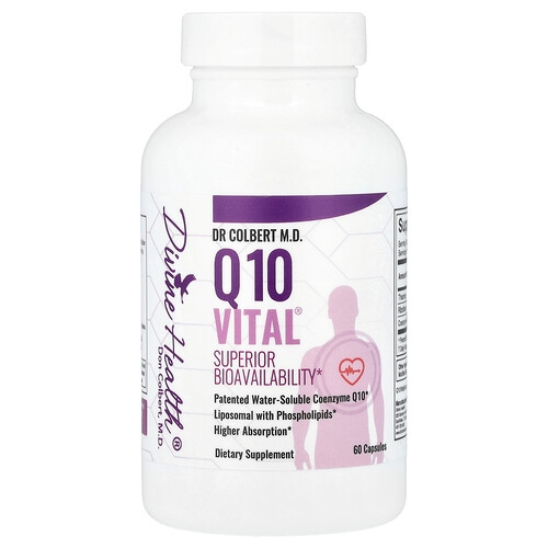 Divine Health Dr Colbert M D Q10 Vital 60 Capsules product image