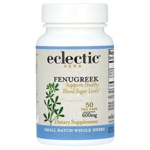 Eclectic Herb Herb Fenugreek 600 Mg 50 Veg Caps product image