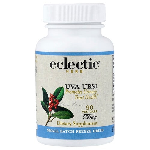 Eclectic Herb Uva Ursi Promotes Urinary Tract Health 350 Mg 90 Veg Caps product image