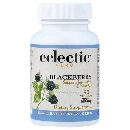 Eclectic Herb Blackberry Supports Immunity Wellness 90 Veg Caps 480 Mg Per Capsule product image