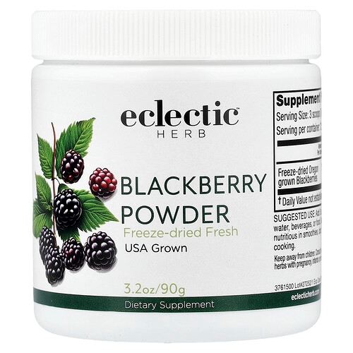 Eclectic Herb Blackberry Powder 3 2 Oz 90 G product image