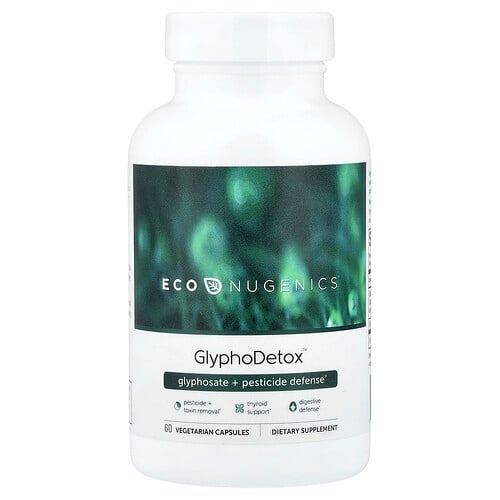 Econugenics Glyphodetox Glyphosate Pesticide Defense 60 Vegetarian Capsules product image