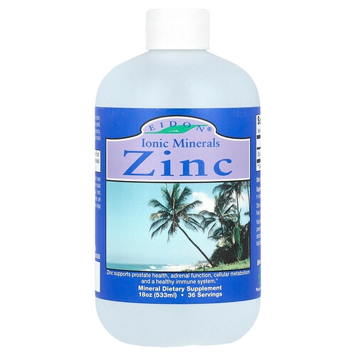 Eidon Ionic Minerals Zinc 18 Oz 533 Ml 7 5 Mg Per Serving product image