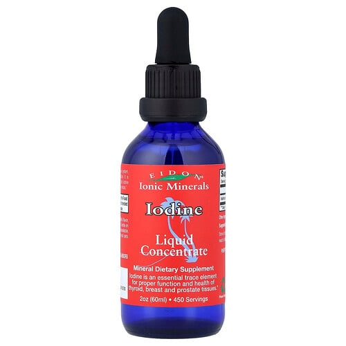 Eidon Ionic Minerals Iodine Liquid Concentrate 2 Oz 60 Ml product image