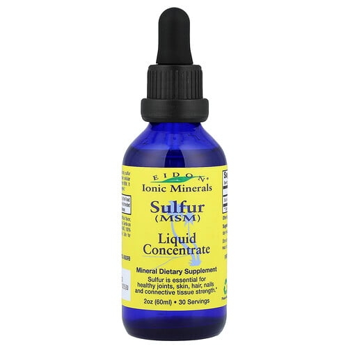 Eidon Ionic Minerals Sulfur Liquid Concentrate 2 Oz 60 Ml product image