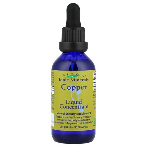 Eidon Ionic Minerals Copper Liquid Concentrate 2 Oz 60 Ml product image