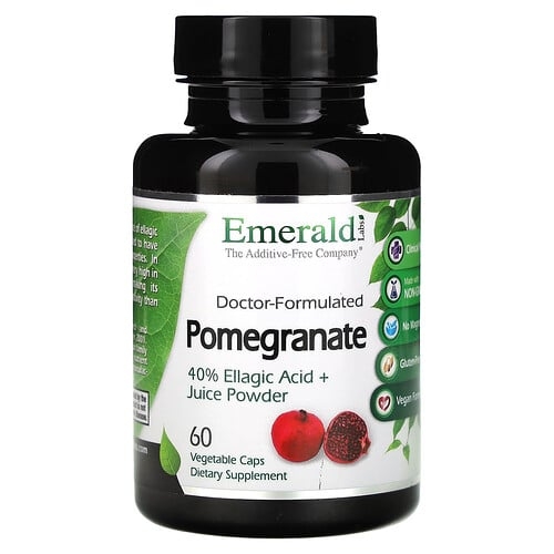 Emerald Laboratories Pomegranate 60 Vegetable Caps 725 Mg Per Capsule product image