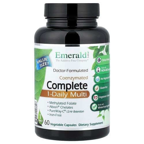 Emerald Laboratories Coenzymated Complete 1 Daily Multi 60 Vegetable Caps product image