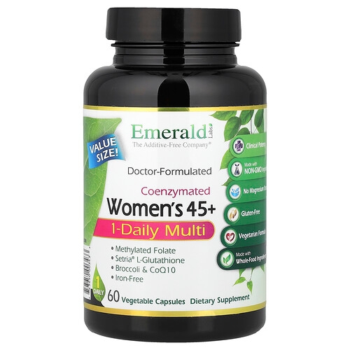Emerald Laboratories Coenzymated Women S 45 1 Daily Multi 60 Vegetable Capsules product image