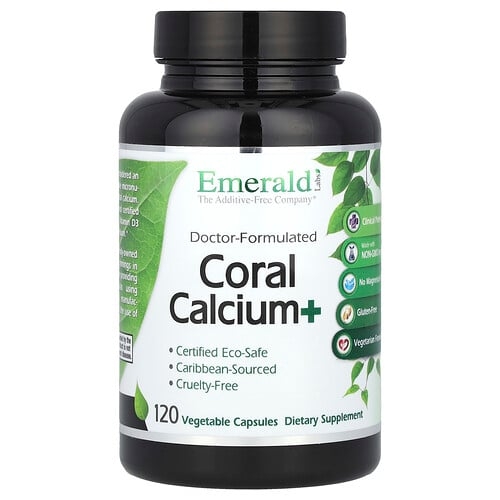 Emerald Laboratories Coral Calcium 120 Vegetable Capsules product image