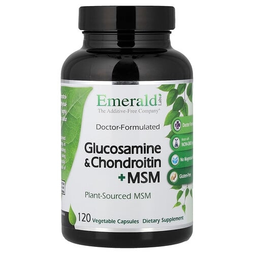 Emerald Laboratories Glucosamine Chondroitin Msm 120 Vegetable Capsules product image