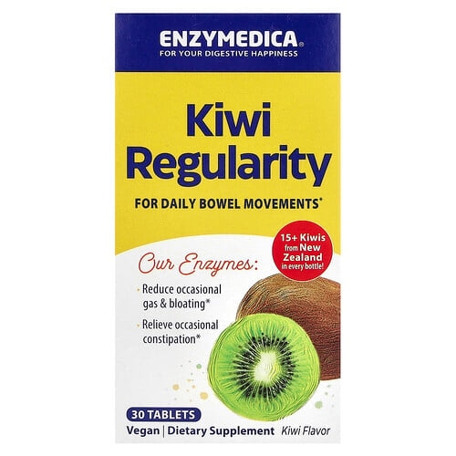 Enzymedica Kiwi Regularity Kiwi 30 Tablets product image