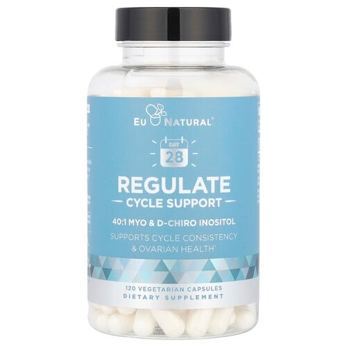 Eu Natural Regulate Cycle Support 120 Vegetarian Capsules product image