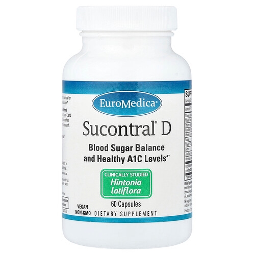 Euromedica Sucontral D 60 Capsules product image