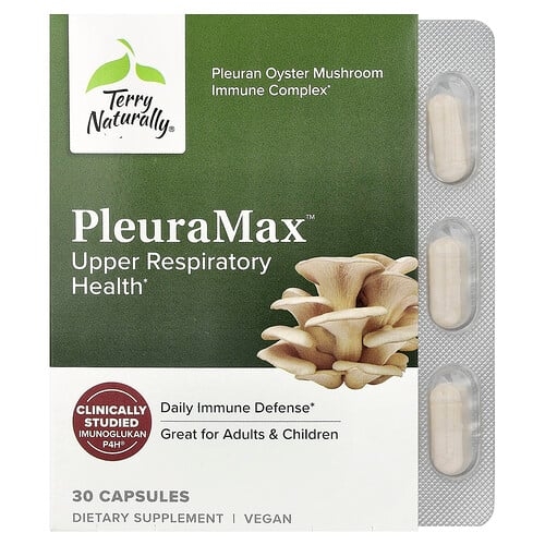 Terry Naturally Pleuramax Upper Respiratory Health 30 Capsules product image