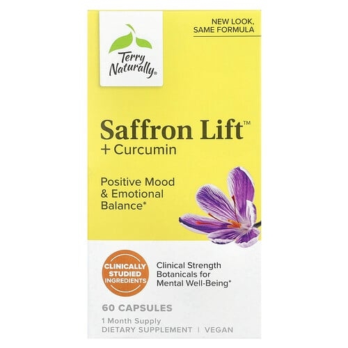 Terry Naturally Saffron Life Curcumin 60 Capsules product image