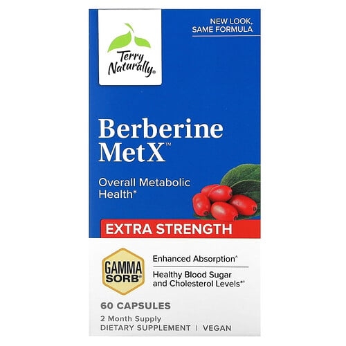 Terry Naturally Berberine Metx 60 Capsules 250 Mg Per Capsule product image