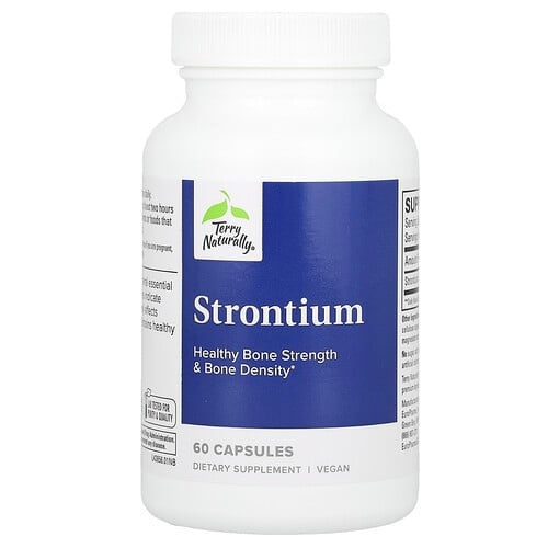 Terry Naturally Strontium 60 Capsules 340 Mg Per Capsule product image