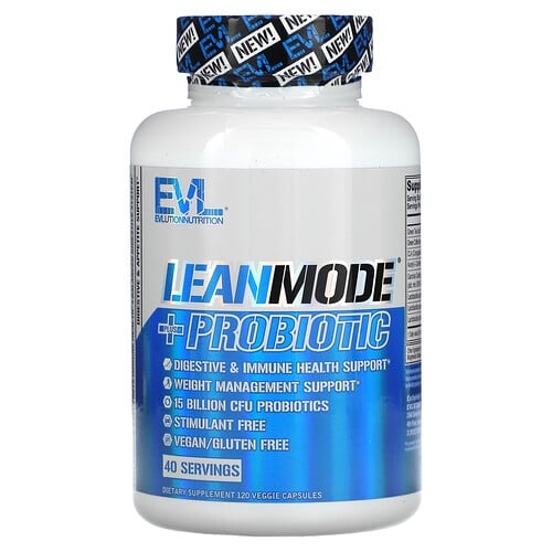 Evlution Nutrition Leanmode Probiotic 120 Veggie Capsules product image