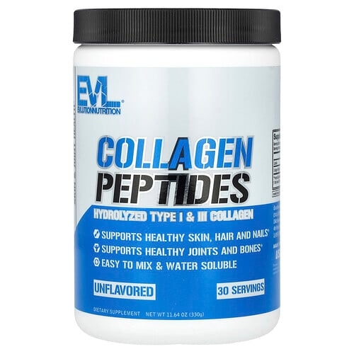 Evlution Nutrition Collagen Peptides Unflavored 11 64 Oz 330 G product image