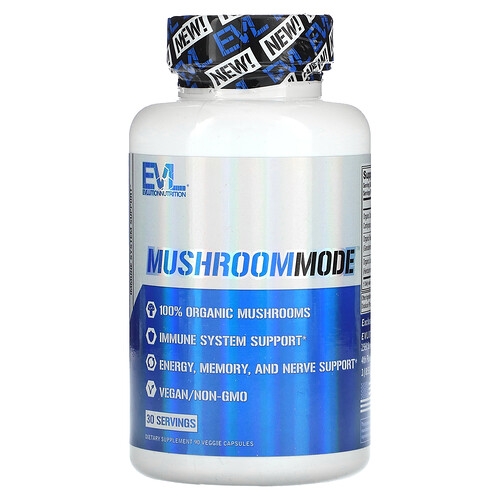 Evlution Nutrition Mushroommode 90 Veggie Capsules product image
