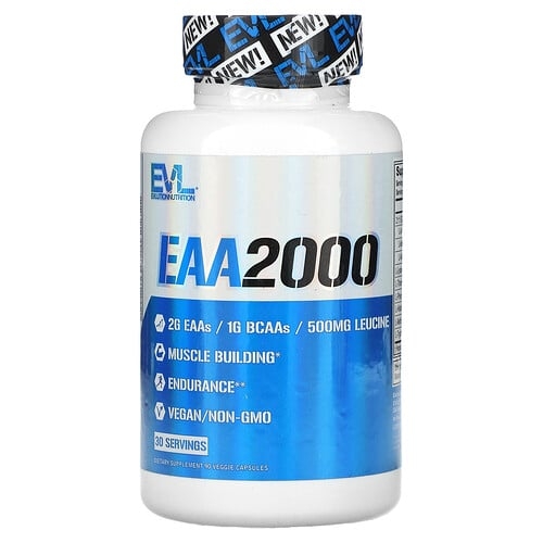 Evlution Nutrition Eaa2000 90 Veggie Capsules product image