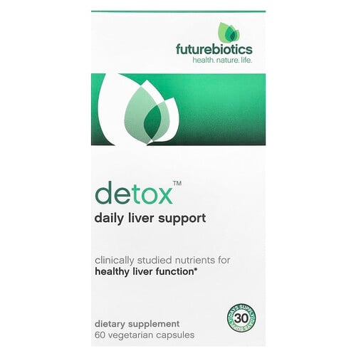 Futurebiotics Detox Daily Liver Support 60 Vegetarian Capsules product image