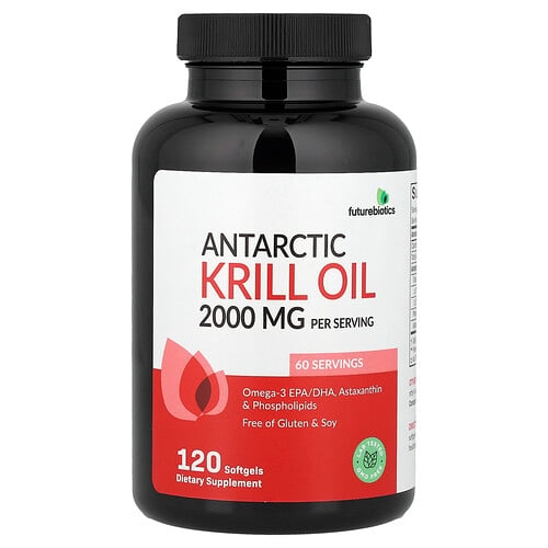 Futurebiotics Antarctic Krill Oil 120 Softgels product image
