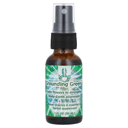 Flower Essence Services Flower Essence Essential Oil Grounding Green 1 Fl Oz 30 Ml product image