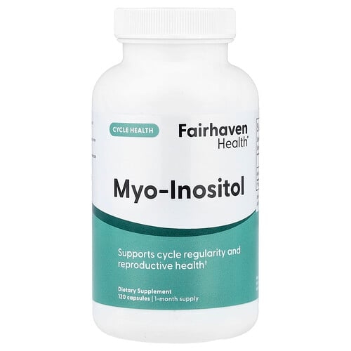 Fairhaven Health Myo Inositol 120 Capsules 500 Mg Per Capsule product image