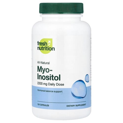 Fresh Nutrition Myo Inositol 120 Capsules 550 Mg Per Capsule product image