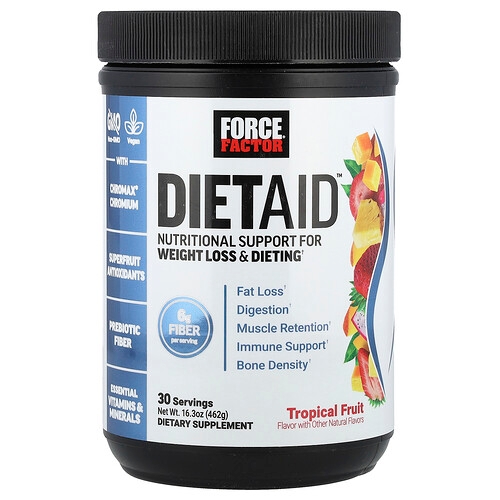 Force Factor Dietaid Tropical Fruit 16 3 Oz 462 G product image