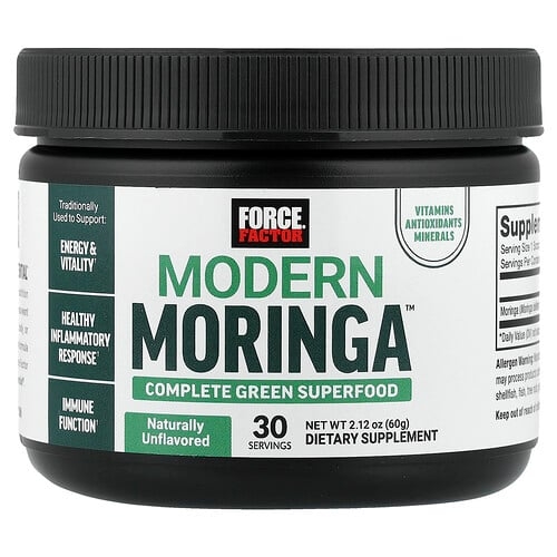 Force Factor Modern Moringa Unflavored 2 12 Oz 60 G product image