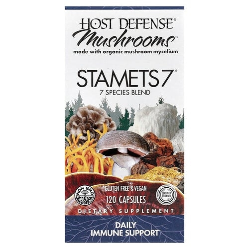 Host Defense Mushrooms Stamets 7 120 Capsules product image