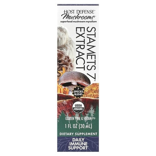 Host Defense Mushrooms Stamets 7 Extract 1 Fl Oz 30 Ml product image