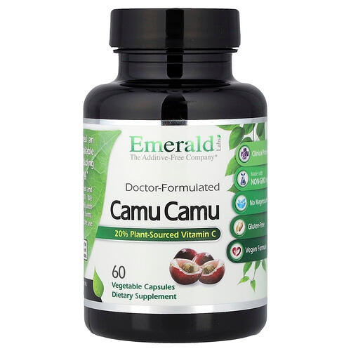 Emerald Laboratories Camu Camu 60 Vegetable Capsules 500 Mg Per Capsule product image