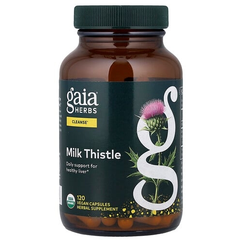 Gaia Herbs Milk Thistle 120 Vegan Capsules product image