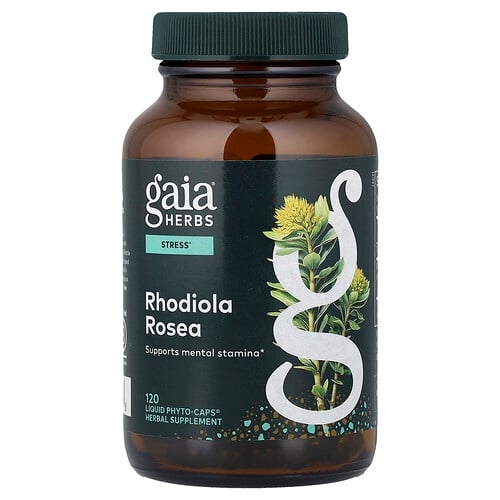 Gaia Herbs Rhodiola Rosea 120 Liquid Phyto Caps 120 Mg Per Cap product image