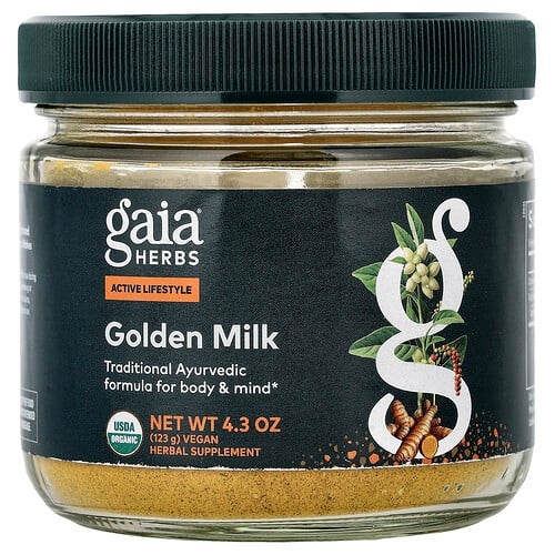 Gaia Herbs Golden Milk 4 3 Oz 123 G product image