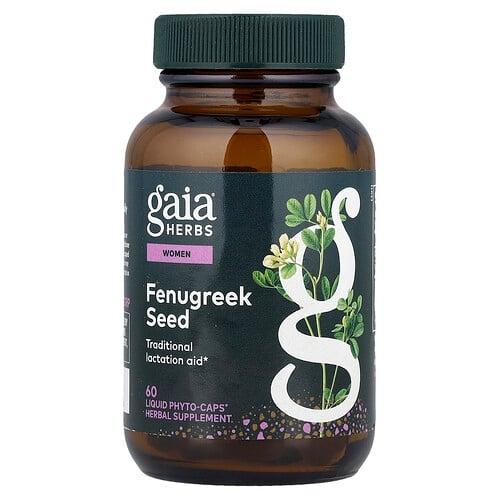 Gaia Herbs Women Fenugreek Seed 60 Liquid Phyto Caps 390 Mg Per Capsule product image