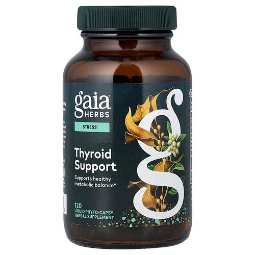 Gaia Herbs Thyroid Support 120 Liquid Phyto Caps product image