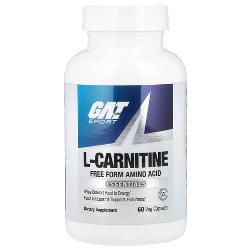 Gat L Carnitine 60 Veg Capsules 500 Mg Per Capsule product image