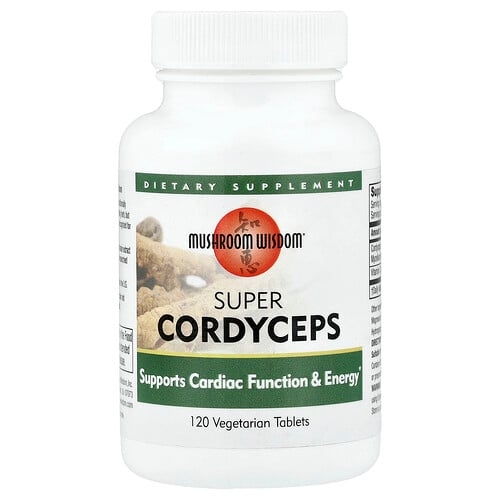 Mushroom Wisdom Super Cordyceps 120 Vegetarian Tablets product image